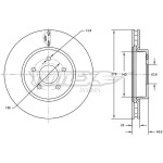 TOMEX Brakes Bremsscheibe